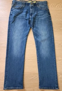 Lee Performance Extreme Motion Jeans Mens 36x30 Straight Fit Tapered Blue Denim  - Picture 1 of 11