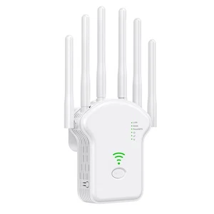 Répéteur WiFi sans Fil 1200Mbps WIFI Range Extender WiFi Signal Booster 2.4G 5G - Photo 1 sur 14