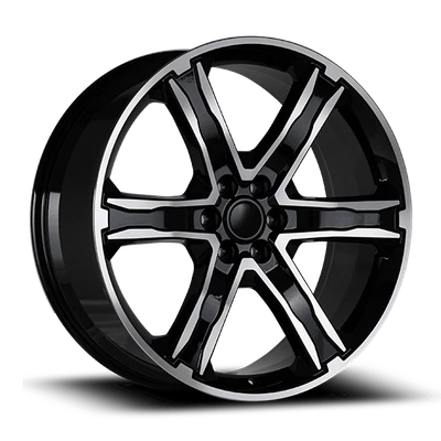 4 New F150 Stealth Edition Wheels Gloss Black Machine 22x9.5 6X135 22" Foto 1 de 3