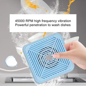 Blue Mini Dishwasher Sound Vibration Electrolytic Water Purification IP67 Wa HOT - Picture 1 of 12
