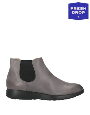 PVP €350 FRATELLI ROSSETTI Botas Chelsea de Cuero US6 UK3 EU36 Gris Hechas en Italia Foto 1 de 4