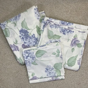 Juego de sábanas king 100 % algodón The Company Store ~ hortensia - Imagen 1 de 10