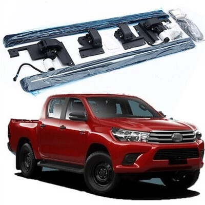 Fits for Toyota HILUX 2016-UP Power Electric Deployable Running Board Side Step - Image 1 of 4