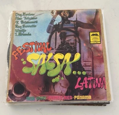 Festival Salsa Latina – Festival de la salsa latina LP Vinyl Record Fania 5044 - Image 1 of 4