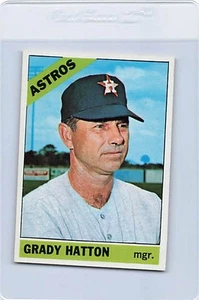 1966 Topps #504 Grady Hatton Astros NM/MT *7238 - Picture 1 of 2