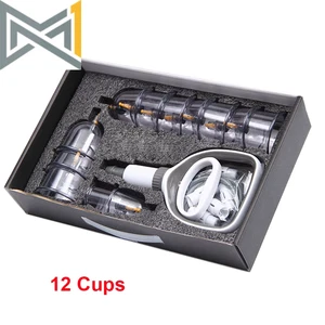 Vacuum Cupping Therapy Set Chinese Medicine Jars Physiotherapy Body Massager Can - Bild 1 von 12