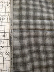 BENARTEX FARMLAND CLASSICS PLAID by COUNTRY THREADS Black Beige Blender BTHY - Picture 1 of 5