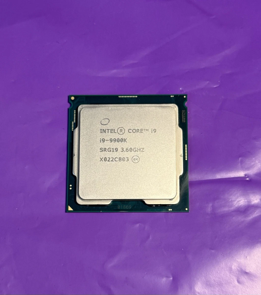 Intel Core i9 9900K 3.60GHz CPU　動作品 Preços baixos em Processadores Intel Core i9-9900K para computador