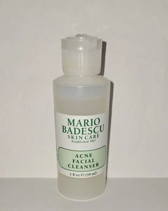 NEW Mario Badescu Acne Facial Cleanser Travel Size 2 fl oz /59ml LOW FILLED - Picture 1 of 3
