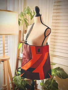 rag & bone Sullivan Collection Patchwork Hobo Tote Fall 2015 Collection NWT - Picture 1 of 20