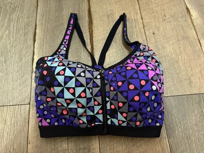 VSX Sport Victoria's Secret SPORT athletic multi-colored padded bra size 32DDD - Image 1 of 4