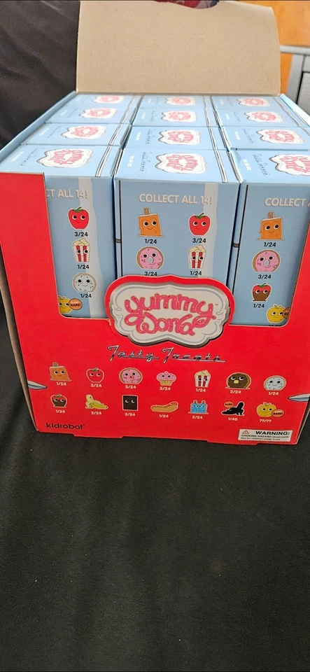 Yummy World Tasty Treats Blind Box Vinyl Mini Series Full box of 24 - Image 1 of 3