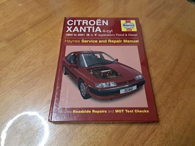 CITROEN XANTIA 1993-2001 K-Y REG HAYNES WORKSHOP MANUAL 3082 BRAND NEW &FREE P&P - Image 1 of 4