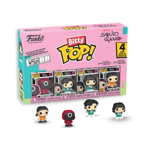 Funko Bitty Pop! Netflix Juegos de Calamares Paquete de 4 Serie 2 Juego de Calamares - Imagen 1 de 4