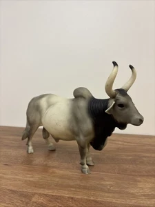 Vintage Breyer Brahma Bull Mold 1958-1967 Grey Gray Boehm Sculptor - Picture 1 of 15