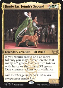 MTG Streets of New Capenna R Jinnie Fay Jetmir's Second #195 - Picture 1 of 2