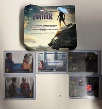 Marvel Upper Deck 2018 Black Panther Trading Cards. opened Box w/ chase cards