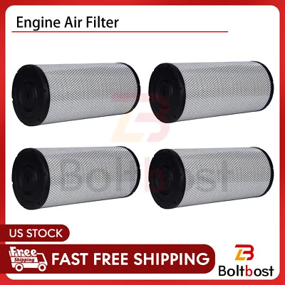 4Pcs AF25247 Engine Air Filter For Kenworth Peterbilt Freightliner Western Star - Изображение 1 из 4