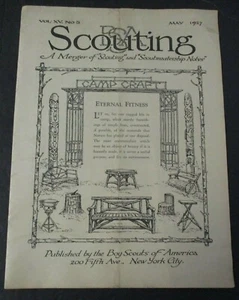 May 1927 BSA SCOUTING, A Merger of "Scouting" and Scoutmastership Notes" - Picture 1 of 6