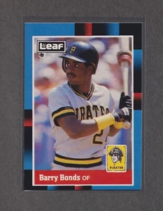 1988 Leaf (Canadian) - #113 Barry Bonds Pittsburgh Pirates - Picture 1 of 2