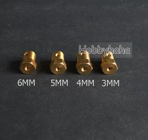 1 pieza acoplador flexible de motor de latón de 6 mm acoplamiento hexagonal para motor de CC de automóvil robot - Imagen 1 de 2