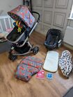 Cosatto Giggle 3 Charcoal Mister Fox Travel System Bundle