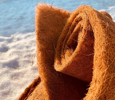 JARKE Premium Kokosmatten in 3 Größen Winterschutz für Pflanzen Frostschutz Stärke 1cm