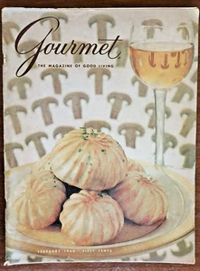 Vintage GOURMET MAGAZINE February 1966 - Imagen 1 de 5