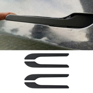 Matte Black 4PCS Car Exterior Door Handle Cover For Tesla Model 3 2017-2023 - Imagen 1 de 6