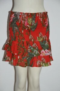 ISABEL MARANT ÉTOILE ⭐ Stufen Minirock in Rot FR 38 DE 36 wie NEU - Bild 1 von 6