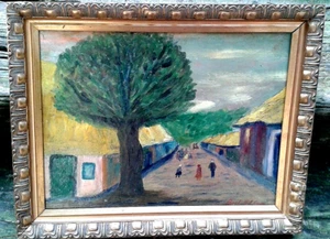 Gemälde Impressionismus öl original - 45,5 x 36cm, gut erhalten und signiert - Bild 1 von 3