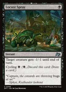 *MtG: 4x Locust Spray - Aetherdrift Uncommon - magicman-europe* - Bild 1 von 1