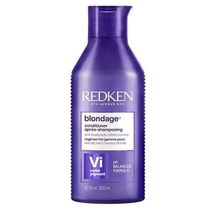 Redken Blondage Purple Conditioner, tonisiert & spendet blondes Haar mit Feuchtigkeit, 10,1 Oz. - Bild 1 von 5