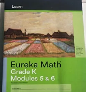 Eureka Math Grade K LEARN Workbook Module 5 & 6 Homeschool Kindergarten - Picture 1 of 1