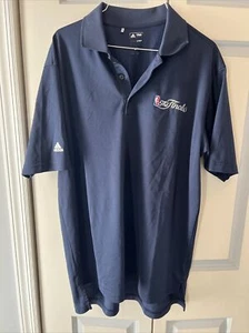 “NBA The Finals” Polo Shirt ClimaLite Microfiber | Large: Navy Blue | VERY FINE - Picture 1 of 9