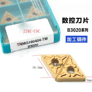 ZIMI TNMG331 /332 /333 TNMG160404 TM B3020 Carbide turning inserts For steel - Picture 1 of 1