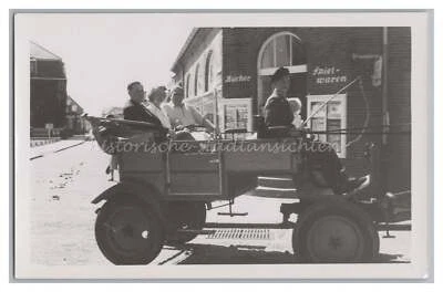 Kutscher Touristen Sandstraße Sylt ? Kühlungsborn ? Tourismus - Altes Foto - Bild 1 von 2