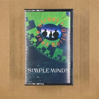 SIMPLE MINDS Cassette Tape 80s Synth Pop STREET FIGHTING YEARS BELFAST CHILD - Image 1 of 4