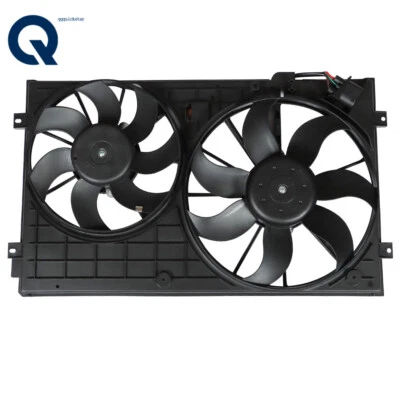 Radiator Cooling Fan Assembly Fit For 2005-2015 Volkswagen Jetta 2.5L - Image 1 of 4
