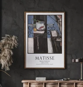 Henri Matisse Premium Posters, Goldfish and Palette, Paris 1915, Wall Art - Picture 1 of 4