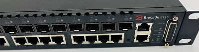 Brocade 6910 Ethernet Access Switch w/ AC Power Supply BR-6910-EAS-AC - Image 1 of 3