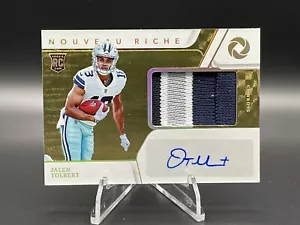 2022 Gold Standard Nouveau Riche Patch Autograph /79 Jalen Tolbert NRP-JTO RPA - Picture 1 of 3