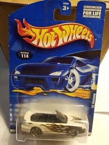 2001 Hot Wheels white '96 Mustang Convertible #114  - Bild 1 von 3