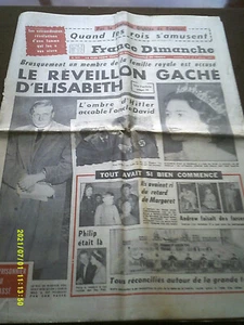 FRANCE DIMANCHE 1963 SYLVIE VARTAN EST ELLE DANGEREUSE ? - Imagen 1 de 4