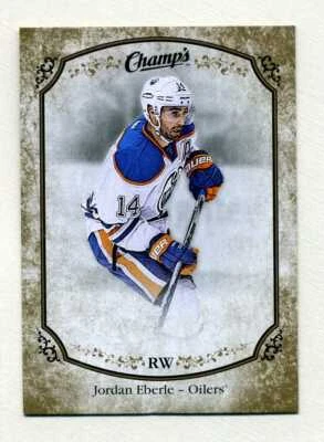 2015-16 Upper Deck Champs Gold Champs Back Jordan Eberle (Oilers) - Image 1 of 2