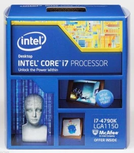 ESP Intel Core i7-4790K (4.0 GHz, 4 núcleos, Socket LGA 1150 H3) Solo Procesador - Imagen 1 de 3