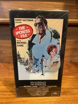 The Ipcress File VHS Michael Caine Nigel Green Sidney J Furie New Sealed SA Foto 1 de 4