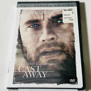Cast Away - DVD - New / Sealed - Tom Hanks - Wilson Robert Zemeckis - Picture 1 of 5