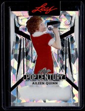2023 Leaf Pop Century Crystal Silver Aileen Quinn 1/1 Unsigned Proof