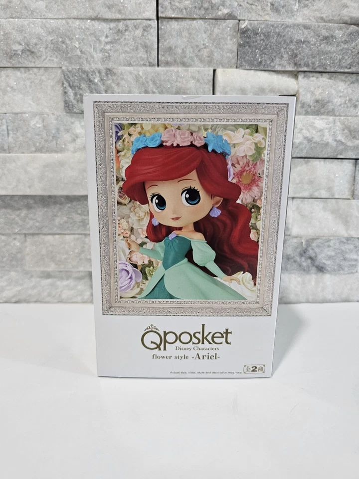 Disney The Little Mermaid Flower Style Ariel Banpresto Figure Qposket